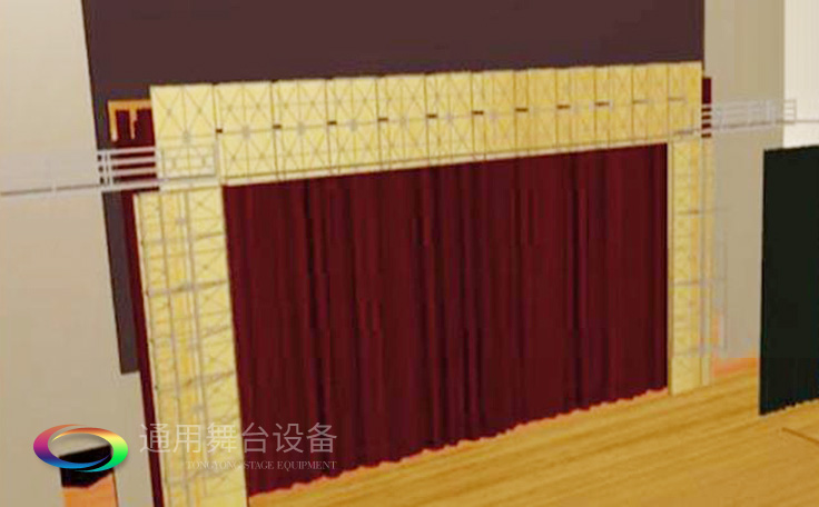 防火隔離幕Safety curtain——舞臺、觀眾廳分隔 阻斷火源及有害煙氣的擴散